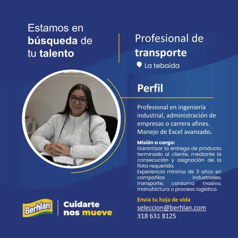 profesional de transporte