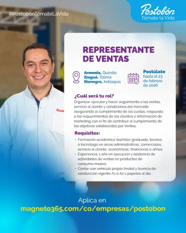 representante ventas