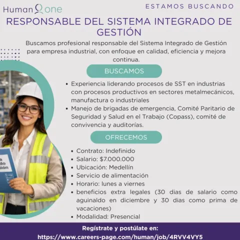 responsable sistema gestión