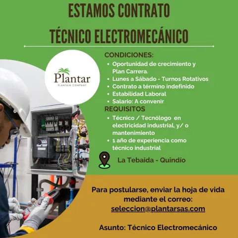 técnico electromecánico