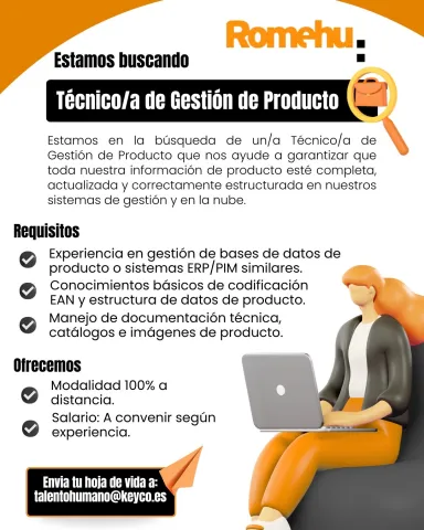 técnico en gestión de producto