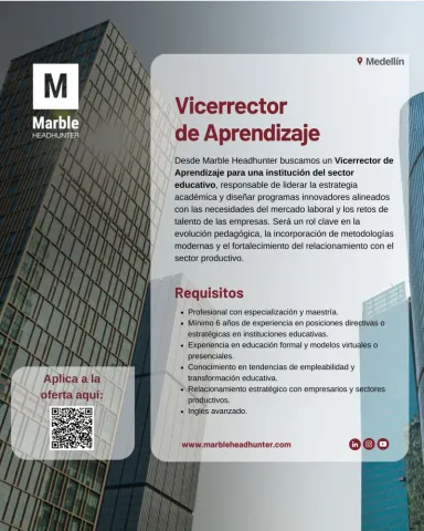 Vicerrector de aprendizaje