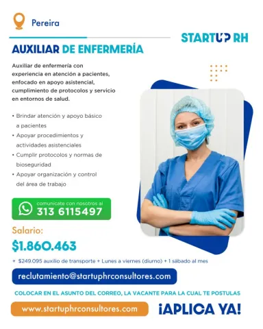 auxiliar enfermeria