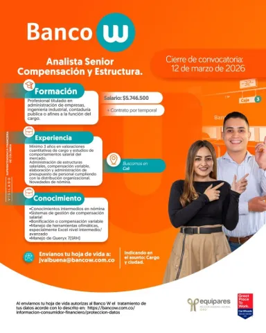 analista compensación