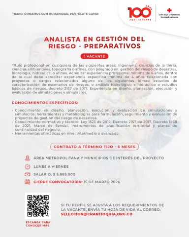 analista de gestión de riesgos