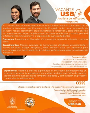 analista de mercadeo