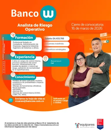 analista de riesgo operativo