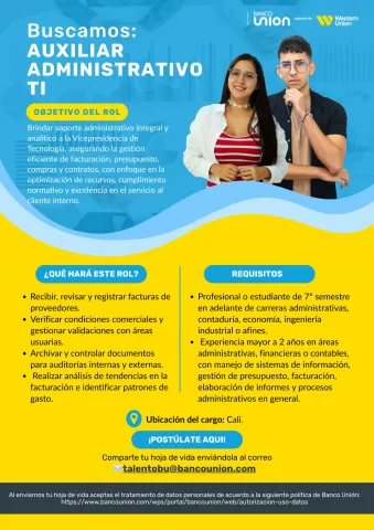 auxiliar administrativo