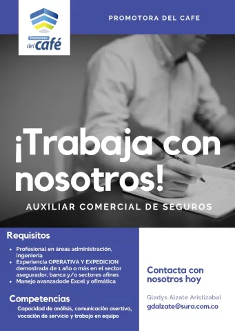 auxiliar comercial