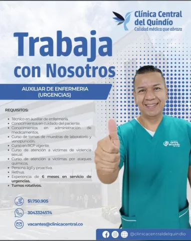 auxiliar enfermería