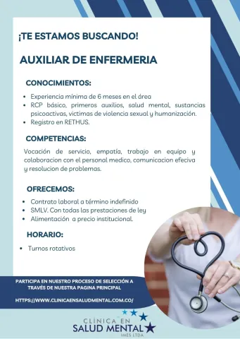 auxiliar de enfermeria