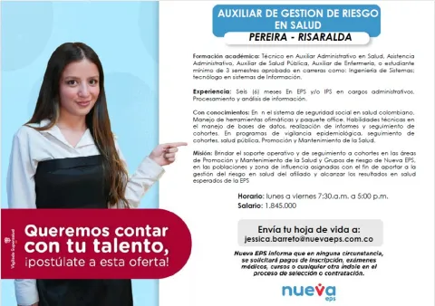 auxiliar gestión