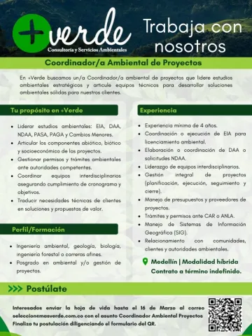 coordinador ambiental