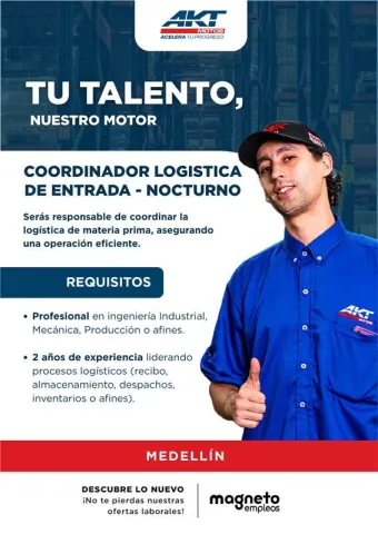 coordinador logistica