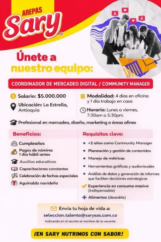 coordinador marketing digital
