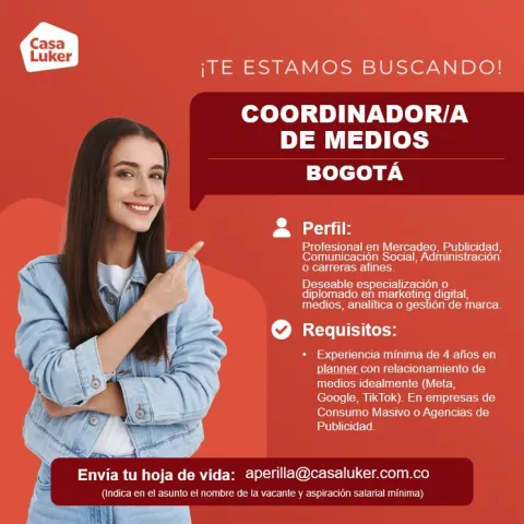 coordinador de medios