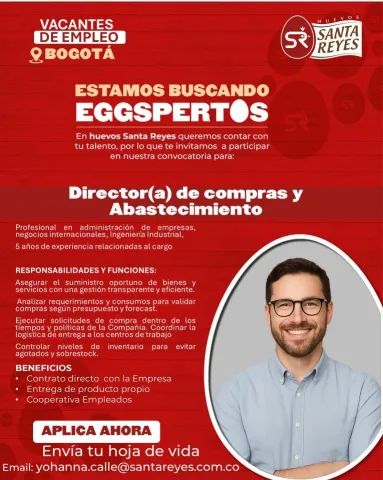 director de compras y abastecimiento