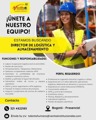 director logística abastecimiento