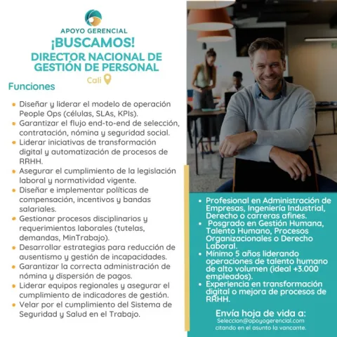 director gestión personal