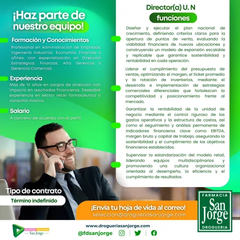 director unidad negocio