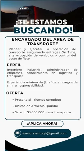responsable transporte
