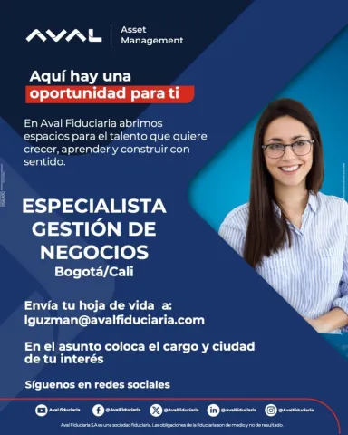 especialista gestión negocios