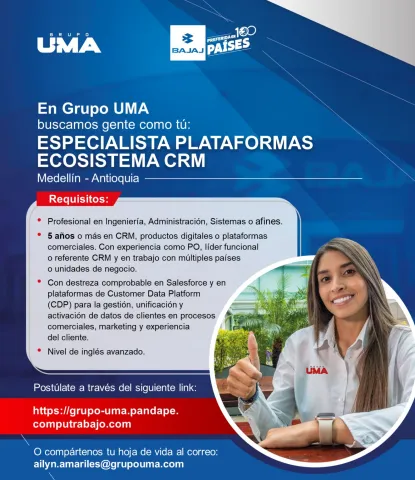 especialista plataformas