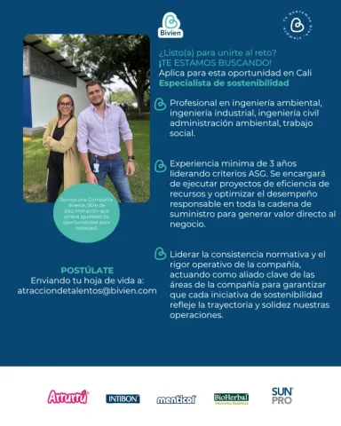 especialista sostenibilidad