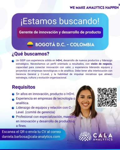 gerente de innovación