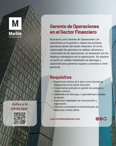 gerente operaciones