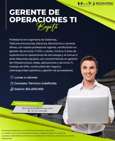 gerente operaciones