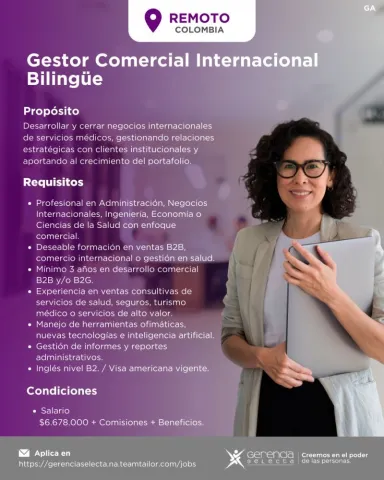 gestor comercial