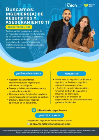 ingeniero de requisitos