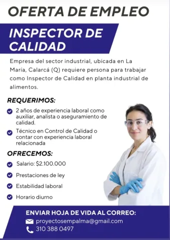 inspector calidad