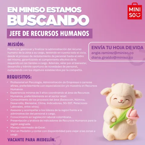 jefe recursos humanos