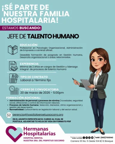 jefe talento humano