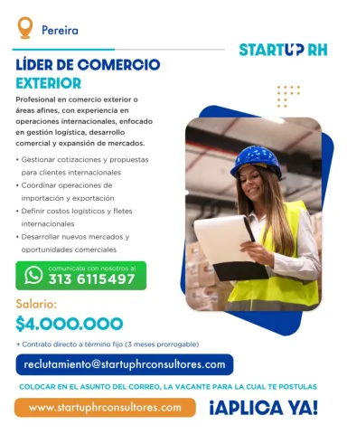 líder comercio exterior