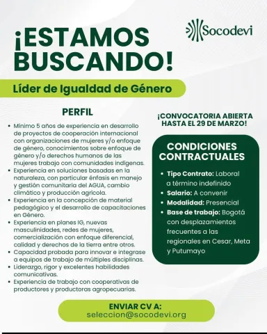 líder igualdad género