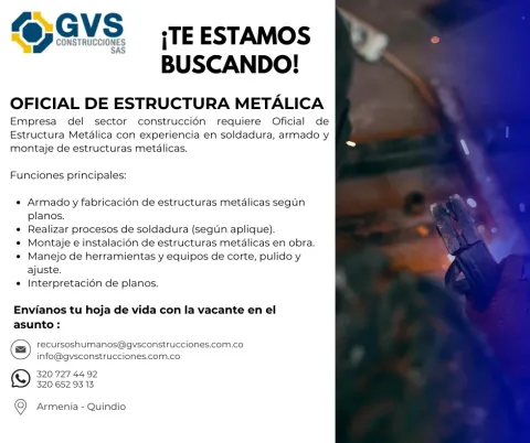 oficial de estructura metálica