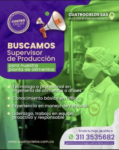 supervisor producción