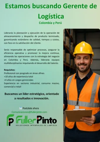gerente logística fuller