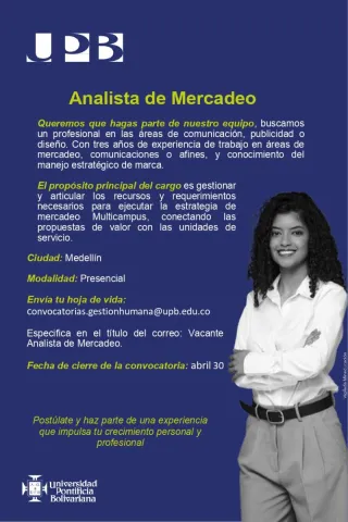 analista de mercadeo