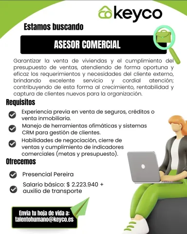 asesor comercial