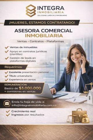 asesora comercial