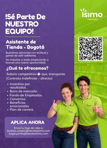 asistente tienda