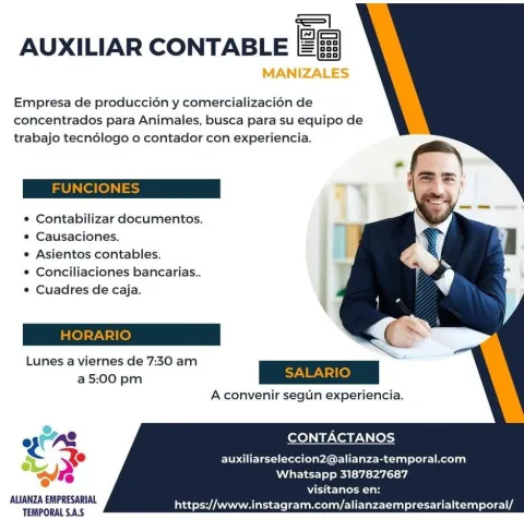 auxiliar contable
