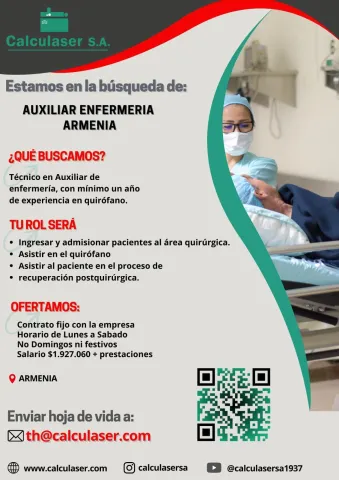 auxiliar enfermeria