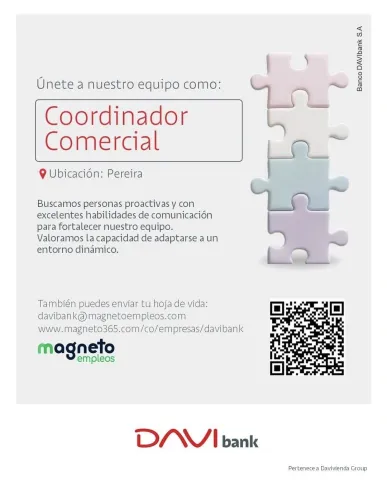 coordinador comercial