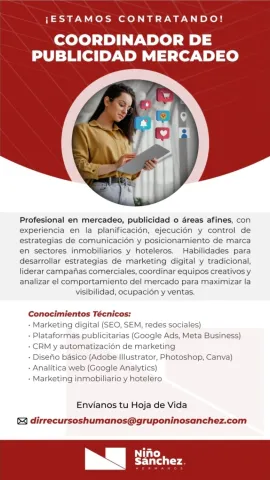 coordinador publicidad