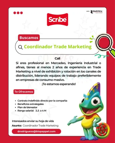 coordinador trademarketing